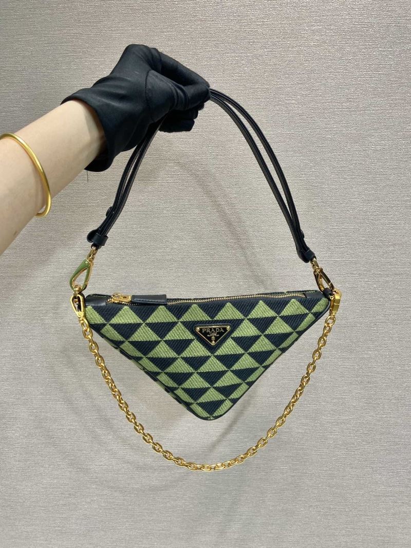Pra*a triangle pouch